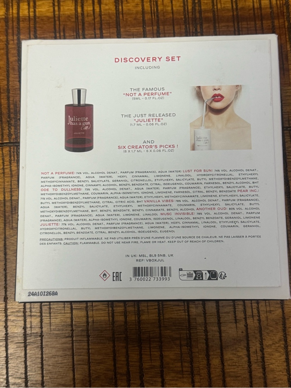 Juliette Has a Gun Perfume Discovery Set - Picture 2 of 2